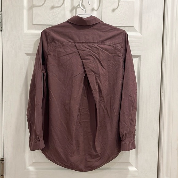 Lululemon Full Day Ahead Button Up Purple Shirt - Picture 7 of 12
